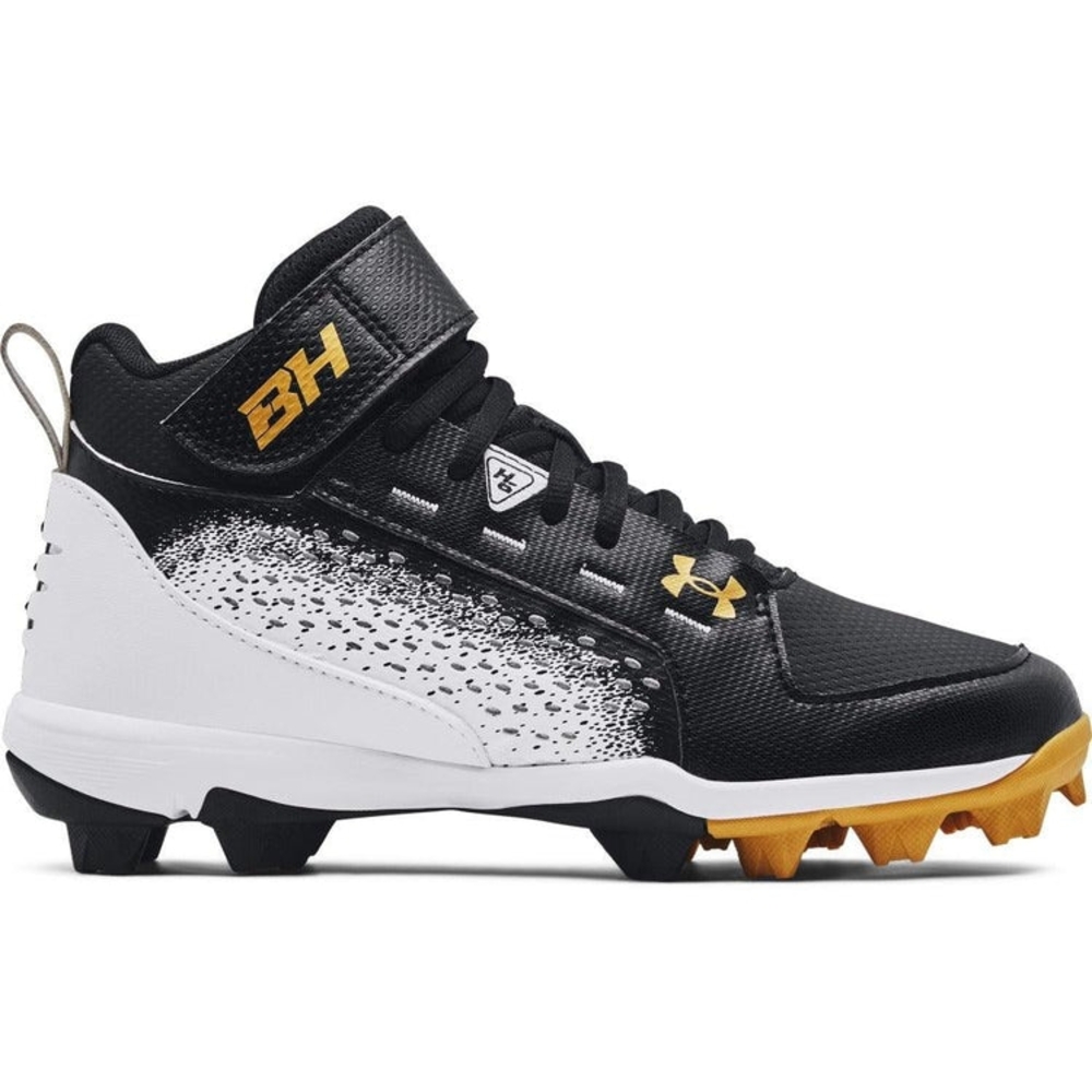 Under Armour Bryce Harper 6 Mid RM Jr. Baseball Cleats Size 11US